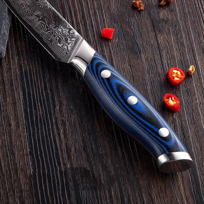 Stainless Steel Steak Knife 4 pcs Set Damascus – 67 Layers 5