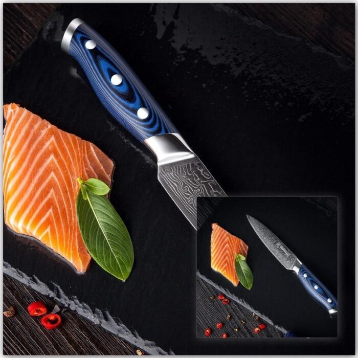 Stainless Steel Steak Knife 4 pcs Set Damascus – 67 Layers 6