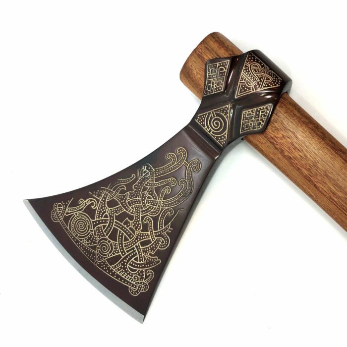 Hand forged Viking Axe