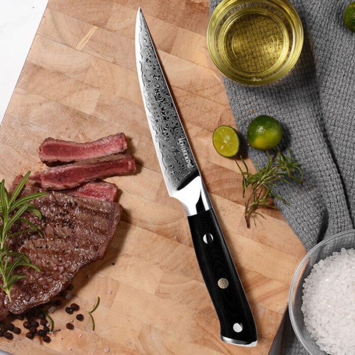 5 Steak Knife 67-Layer Damascus Steel