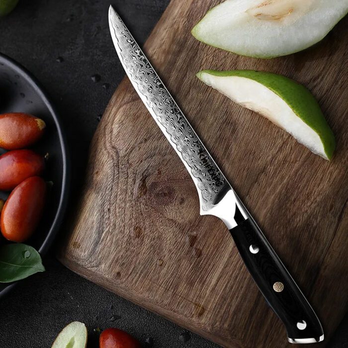 5.5 Boning Knife 67-Layer Damascus Steel Blade