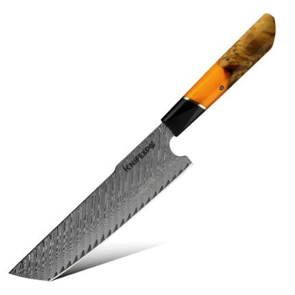 7 Nakiri Knife 67 Layers Damascus Steel Blade